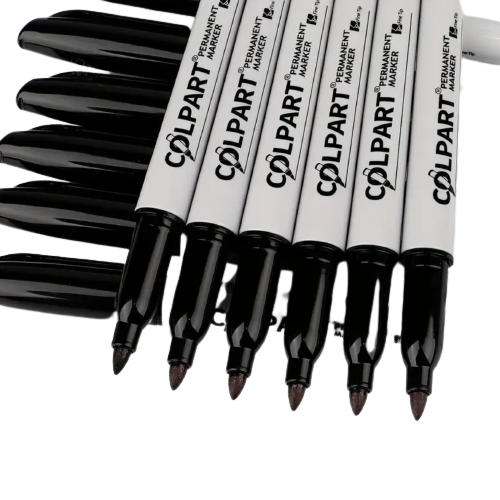 Permanent Marker - Black (3 Pack)