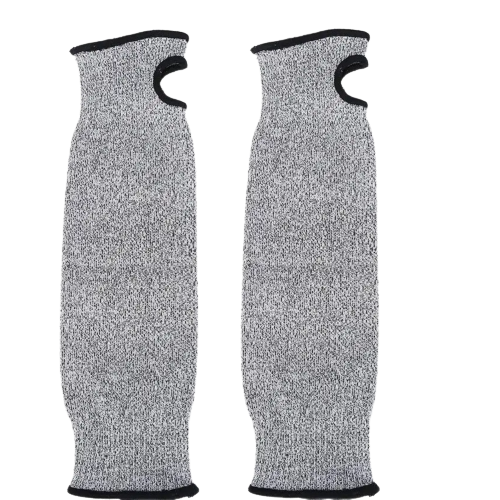 Cut Resistant Sleeves - Black/Grey