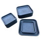 Plant Trays Square - Black (10 Pack)